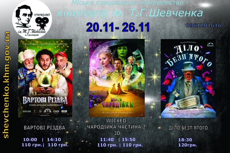 кінотеатру Шевченка