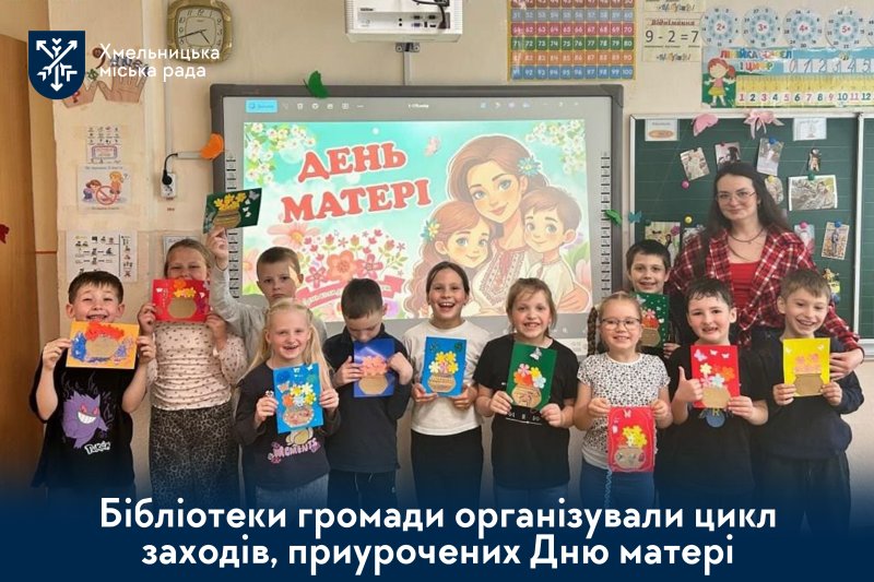 Майстер-класи, вікторини та літературні зустрічі: як бібліотеки громади відзначили День матері